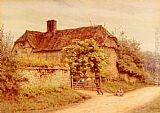 A Berkshire Cottage by Helen Mary Elizabeth Allingham